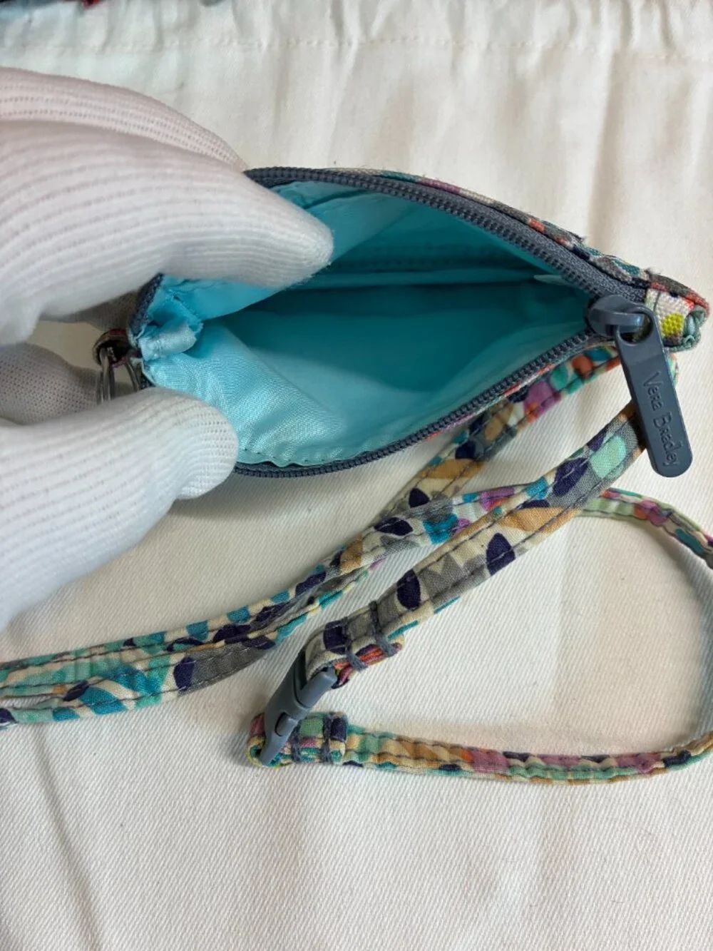 Vera Bradley 5 ID Lanyards and 1 coin/card pouch